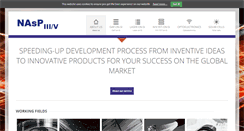 Desktop Screenshot of nasp.de